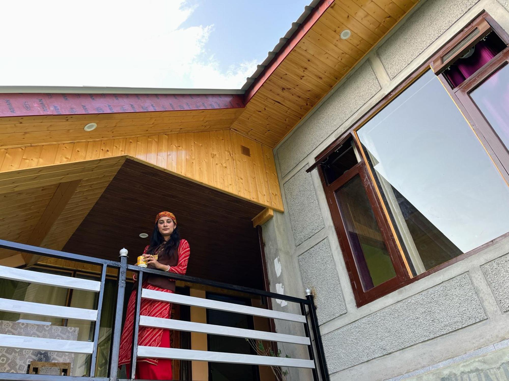 Amma Home Stay Keylong Kyelang Ngoại thất bức ảnh
